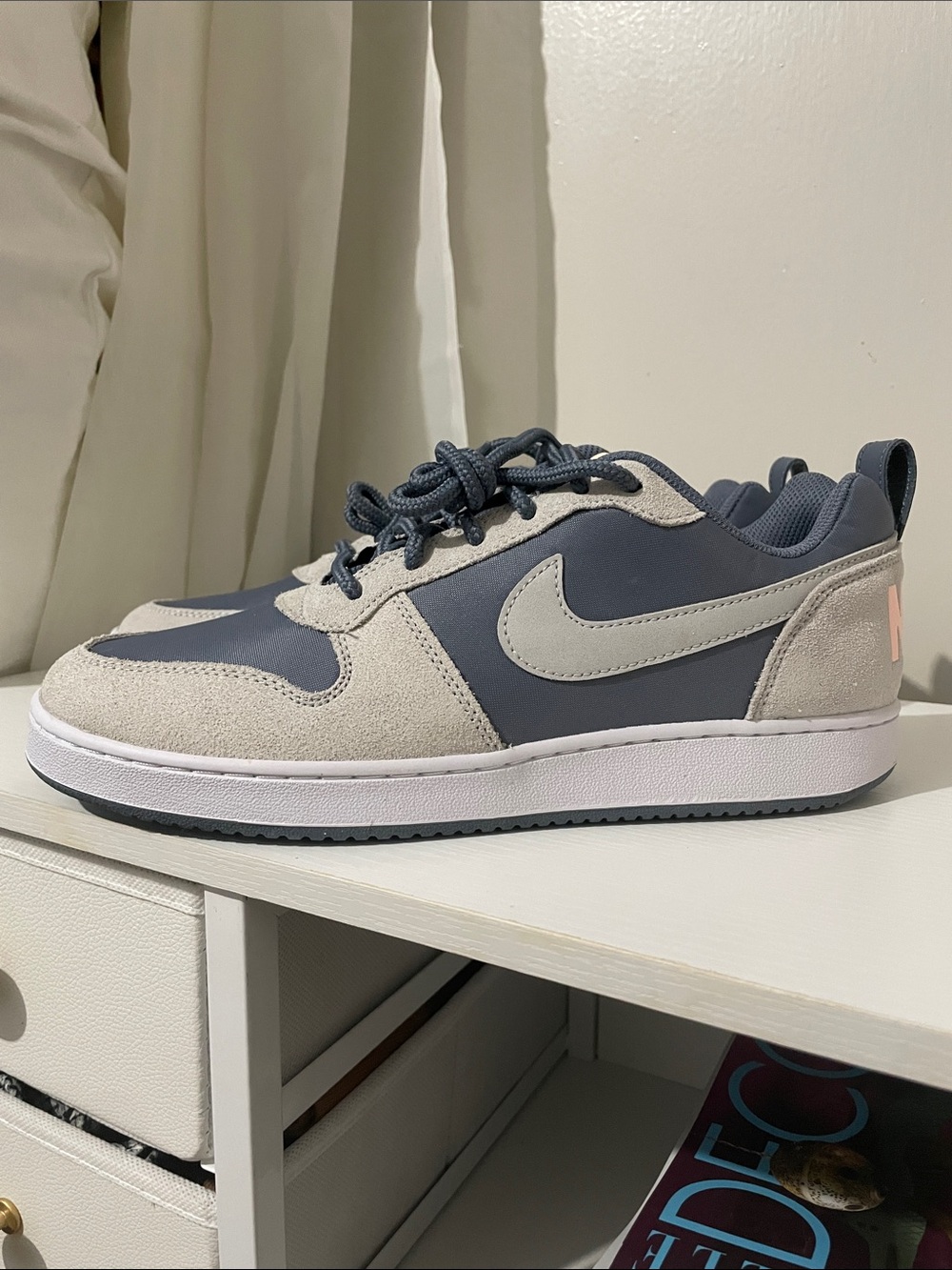 Womens Nike Court Borough Low Premium,  WMNS:10
